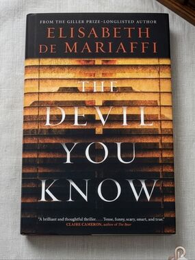 The Devil You Know by Elisabeth de Mariaffi - Thriller Paperback